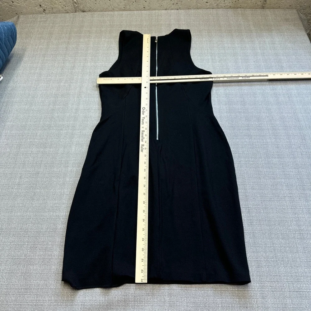Ralph Lauren LRL Black Sleeveless Sheath Dress Party Cocktail Women Size 12‎ - Picture 6 of 9